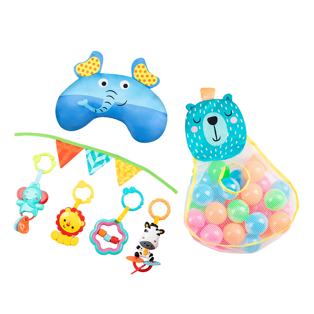MoMi MULTI, Babygym, bollhav och lekhage i ett