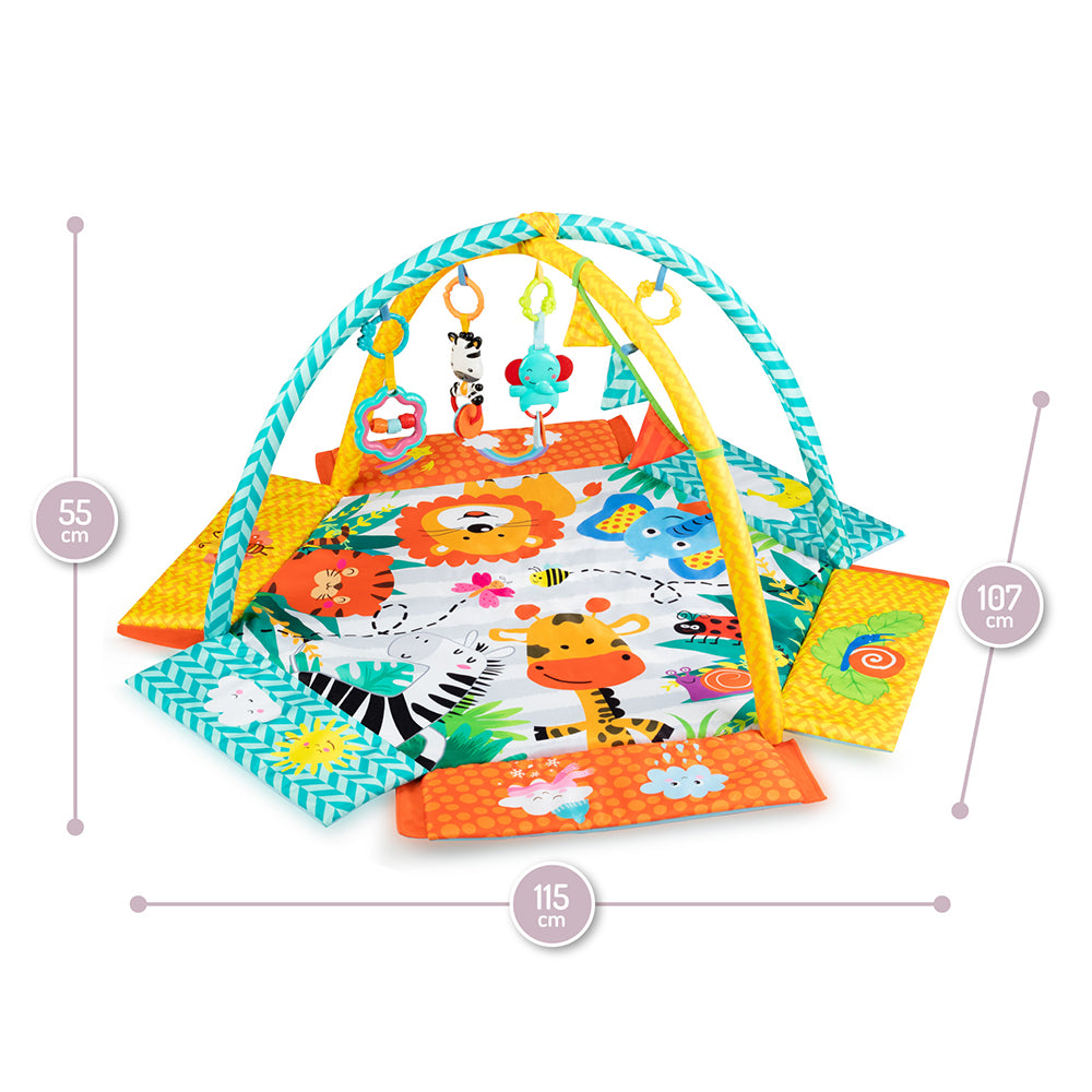 MoMi MULTI, Babygym, bollhav och lekhage i ett