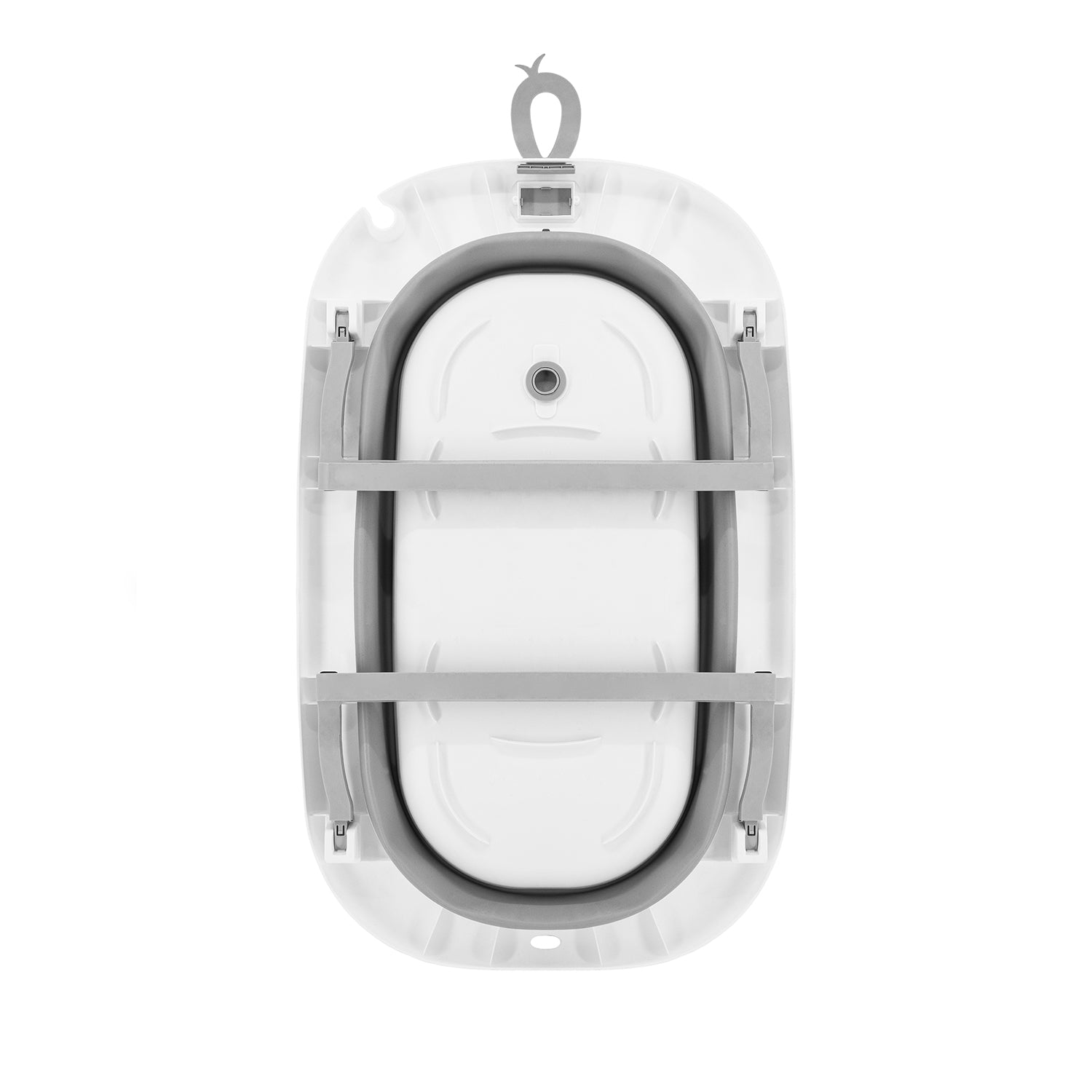 MoMi NATA, Hopfällbar badbalja i grå design