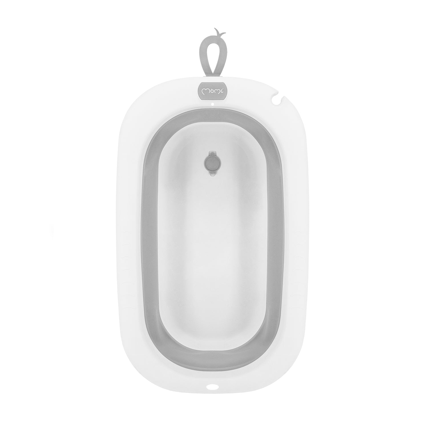 MoMi NATA, Hopfällbar badbalja i grå design