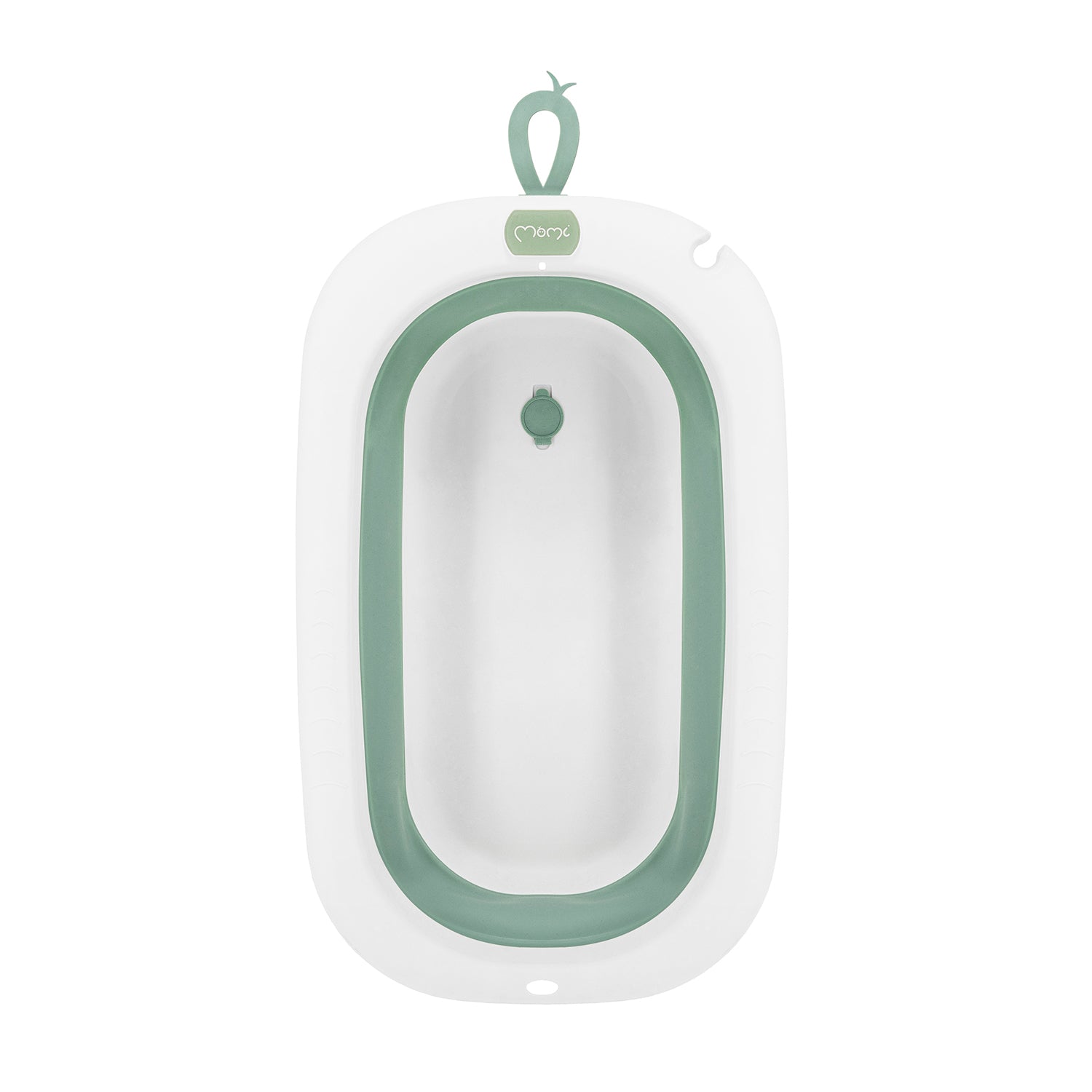 MoMi NATA, Hopfällbar badbalja i grön design