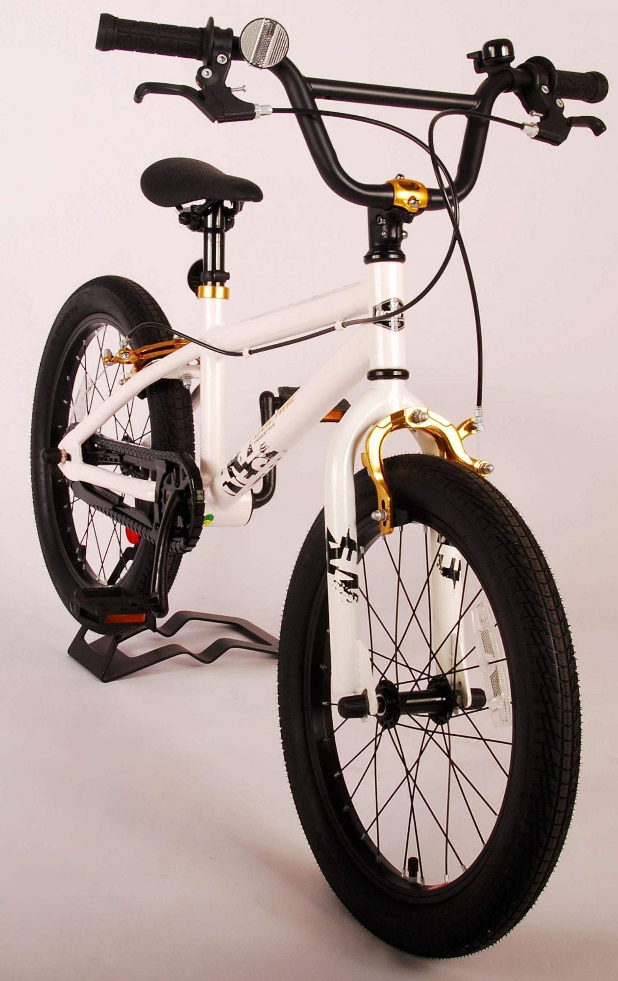 Volare Cool Rider Barncykel 18 tum, Vit