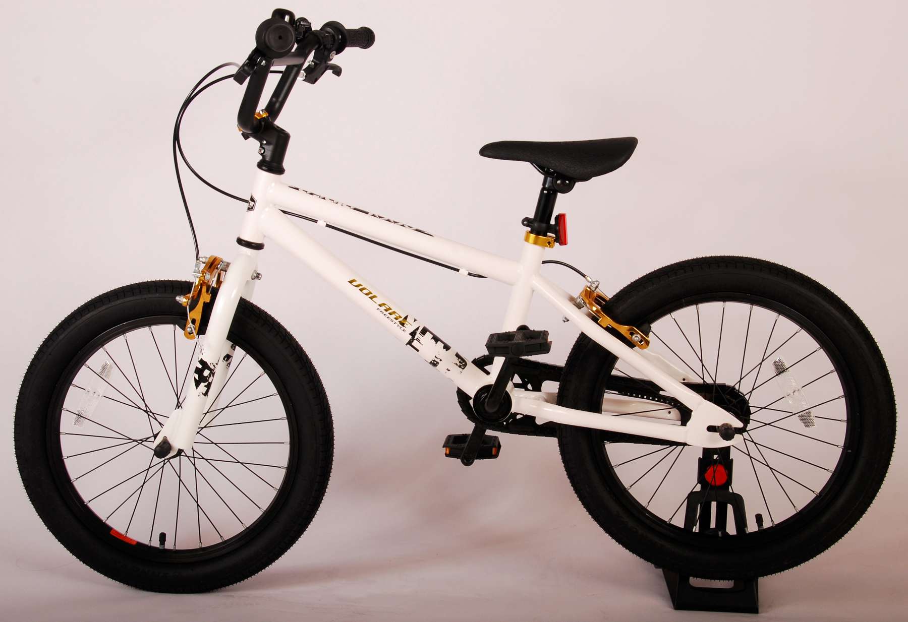 Volare Cool Rider Barncykel 18 tum, Vit