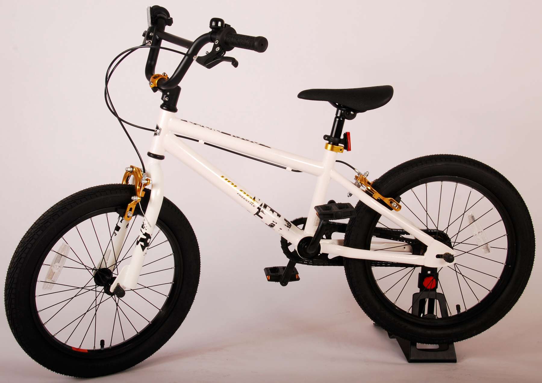Volare Cool Rider Barncykel 18 tum, Vit