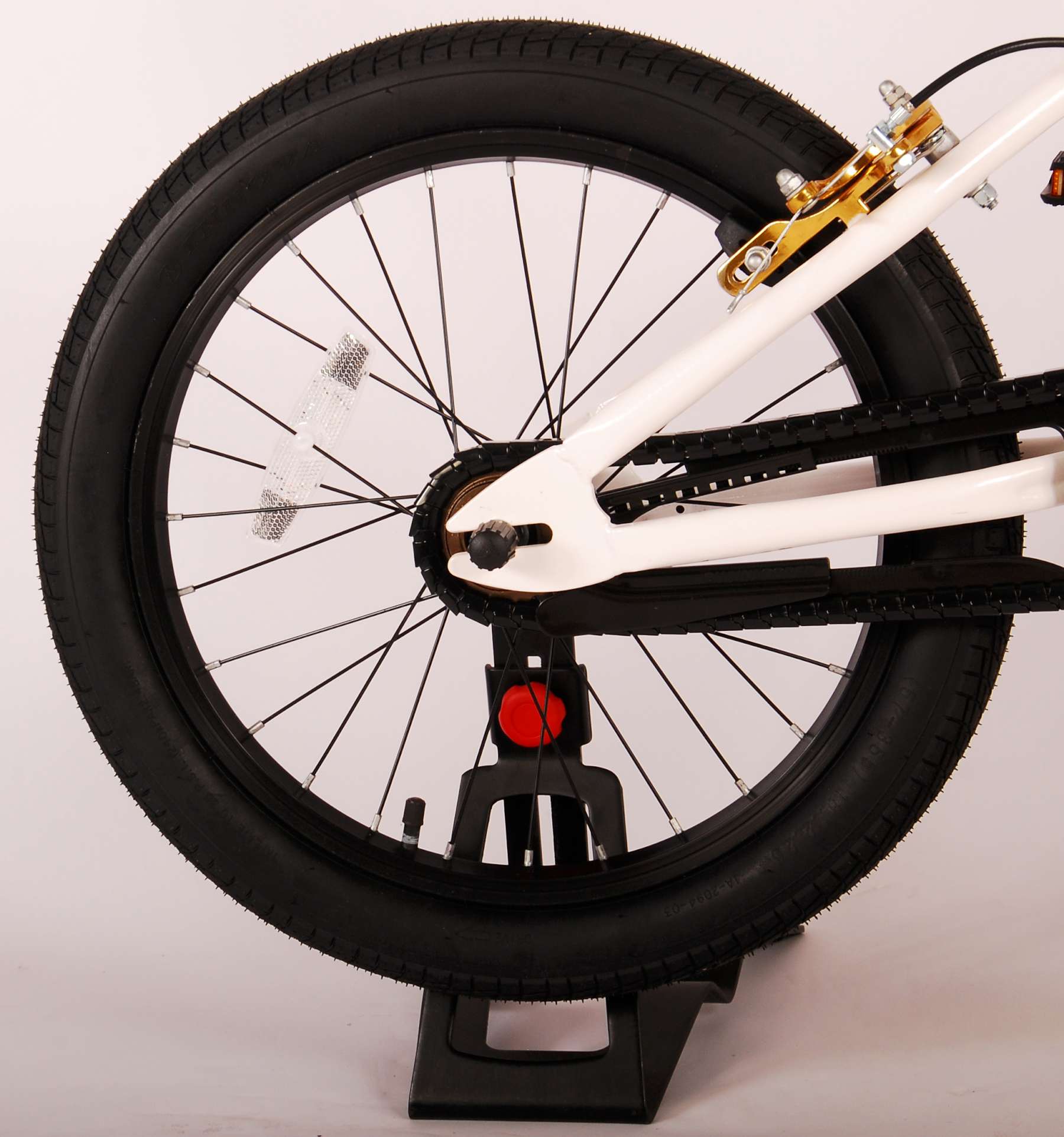 Volare Cool Rider Barncykel 18 tum, Vit