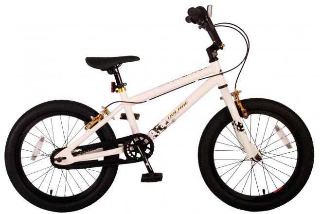 Volare Cool Rider Barncykel 18 tum, Vit