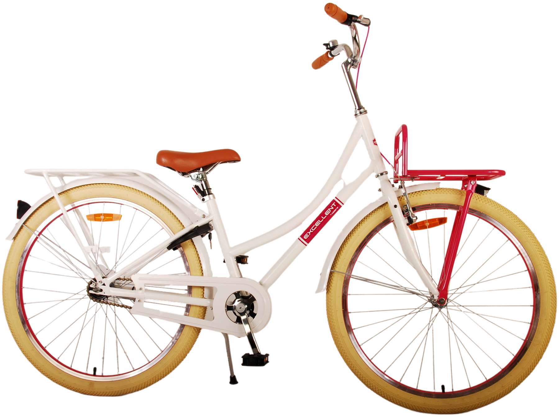 Volare Excellent Barncykel 26 tum, Vit