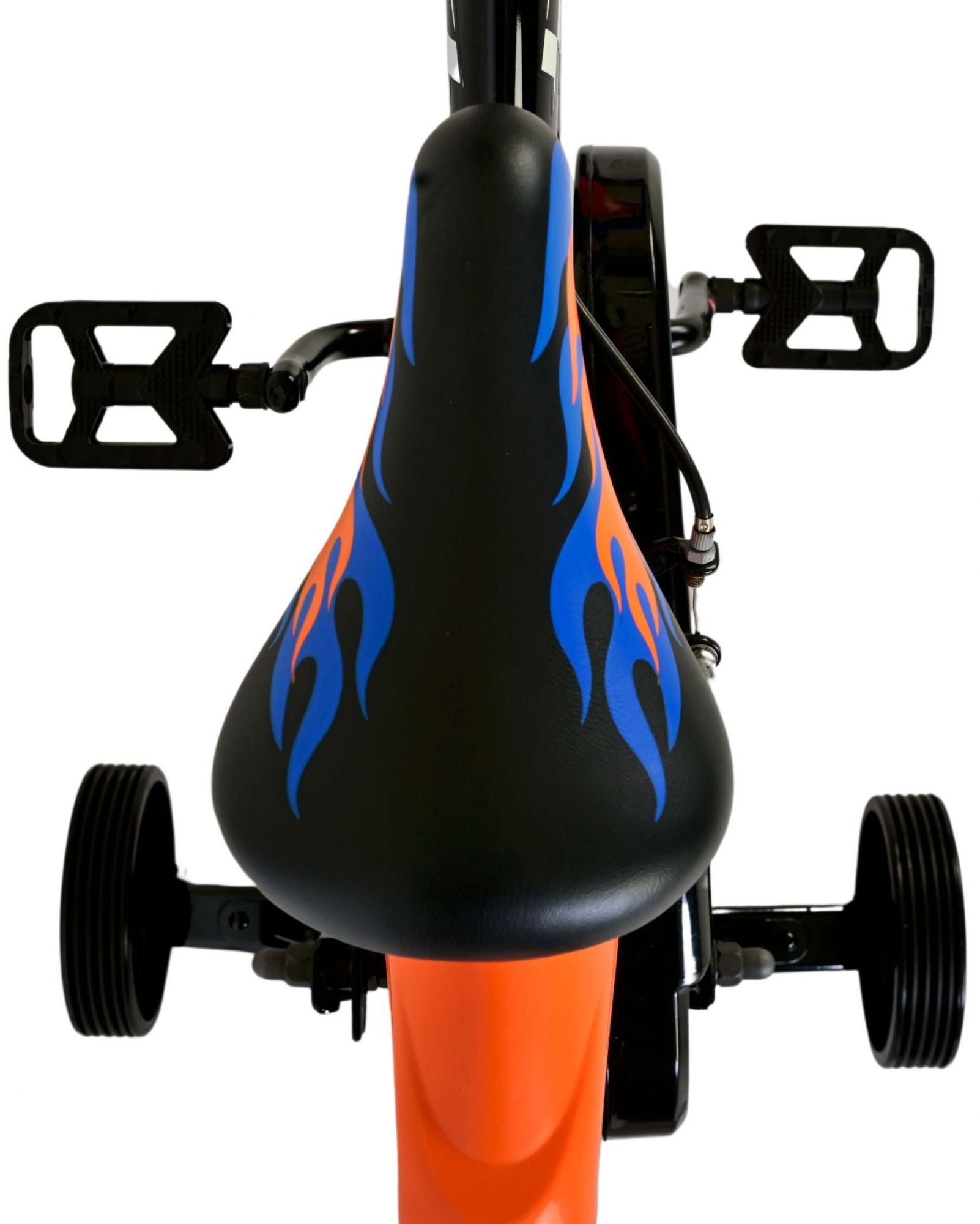 Hot Wheels Barncykel Två Handbromsar 14 tum, Svart