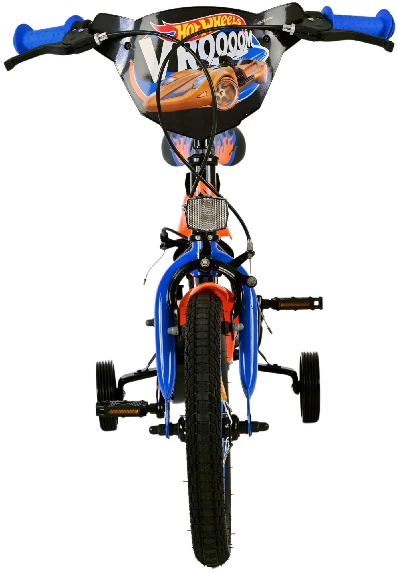 Hot Wheels Barncykel Två Handbromsar 14 tum, Svart