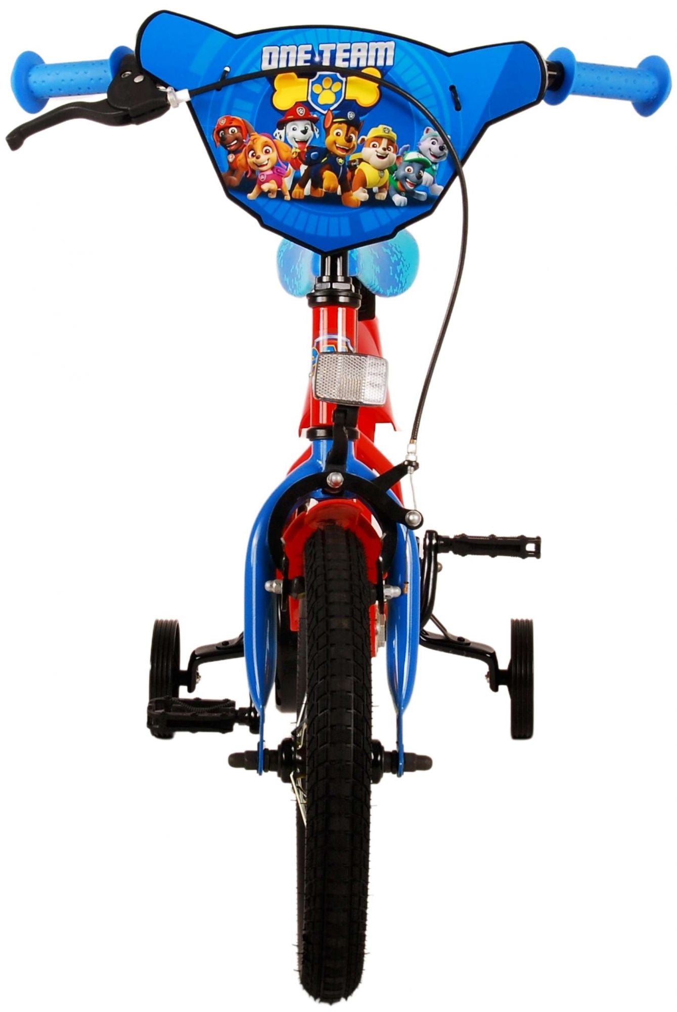 Paw Patrol Barncykel 14 tum, Röd/Blå