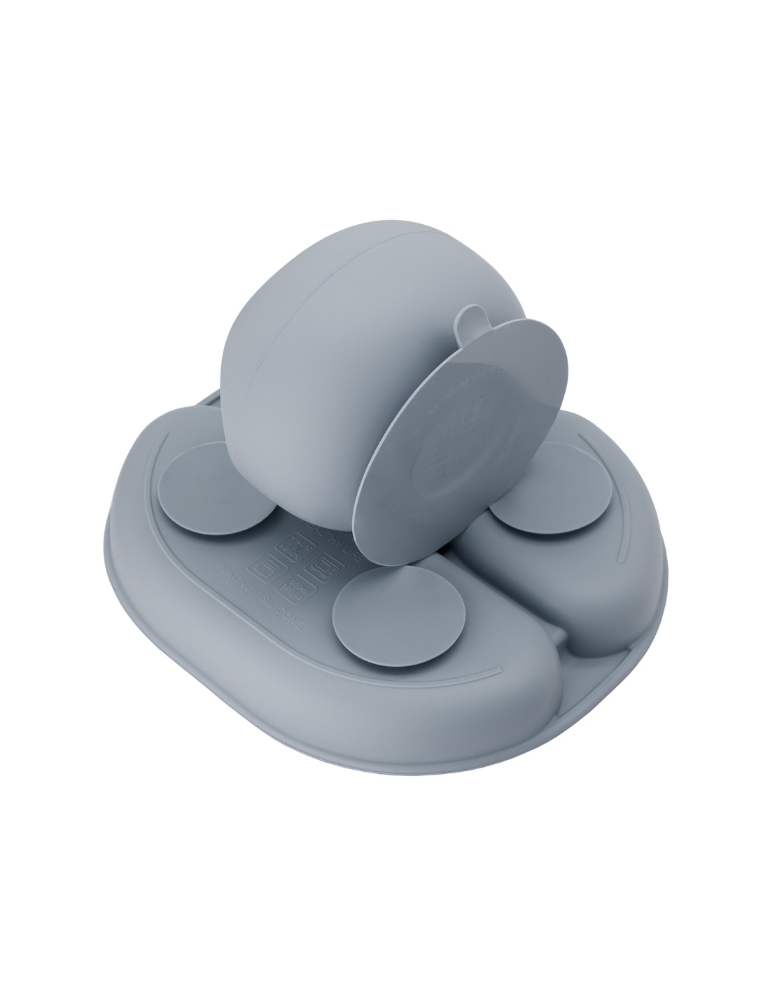 MoMi AMI Meal Set, Grey