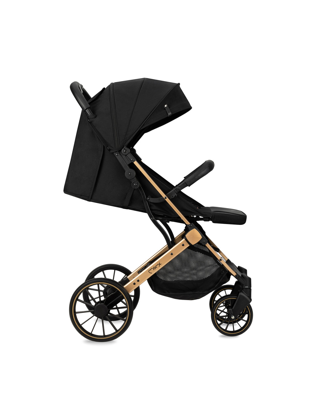 MoMi ESTELLE LIGHT PLUS Pram, Black