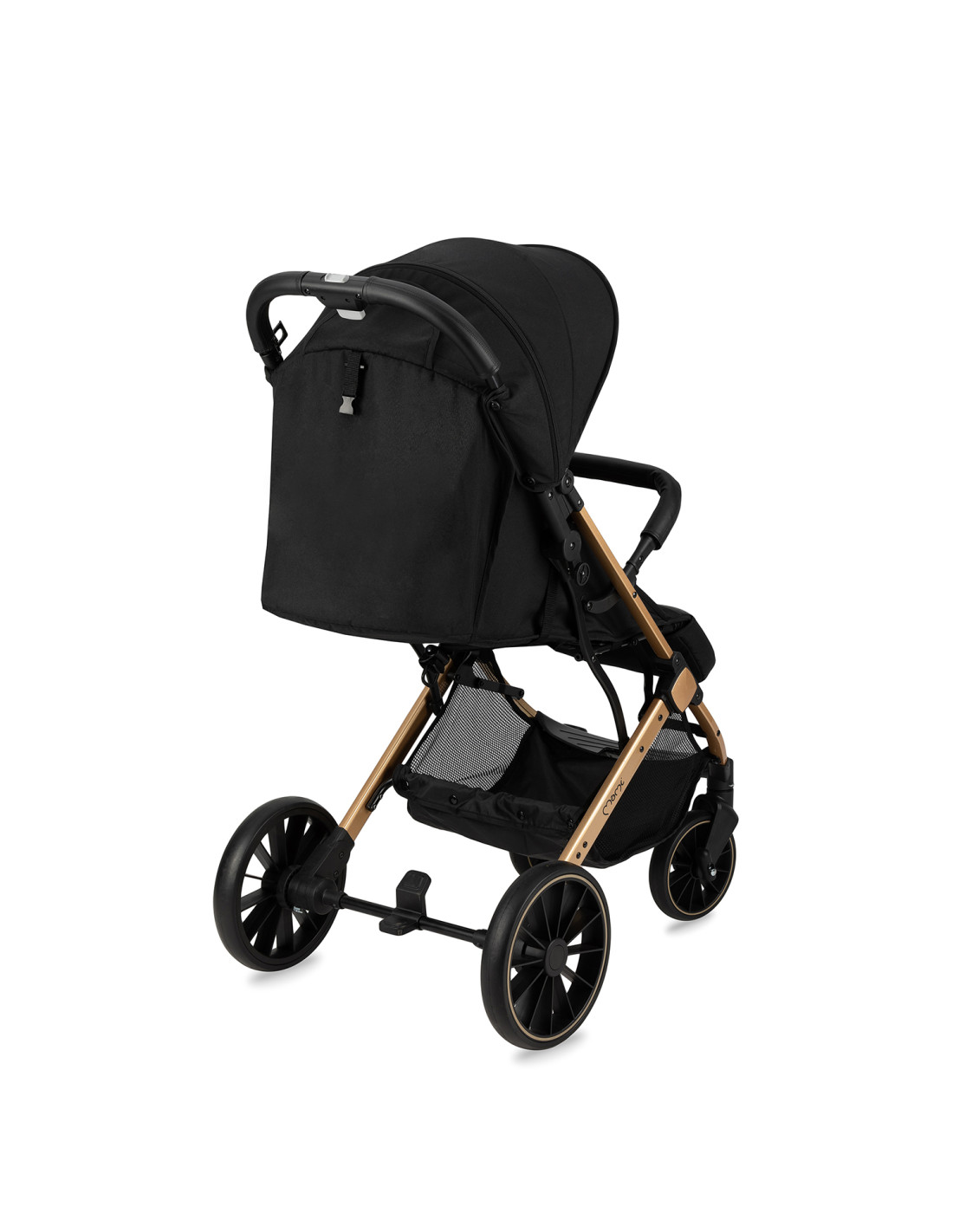 MoMi ESTELLE LIGHT PLUS Pram, Black