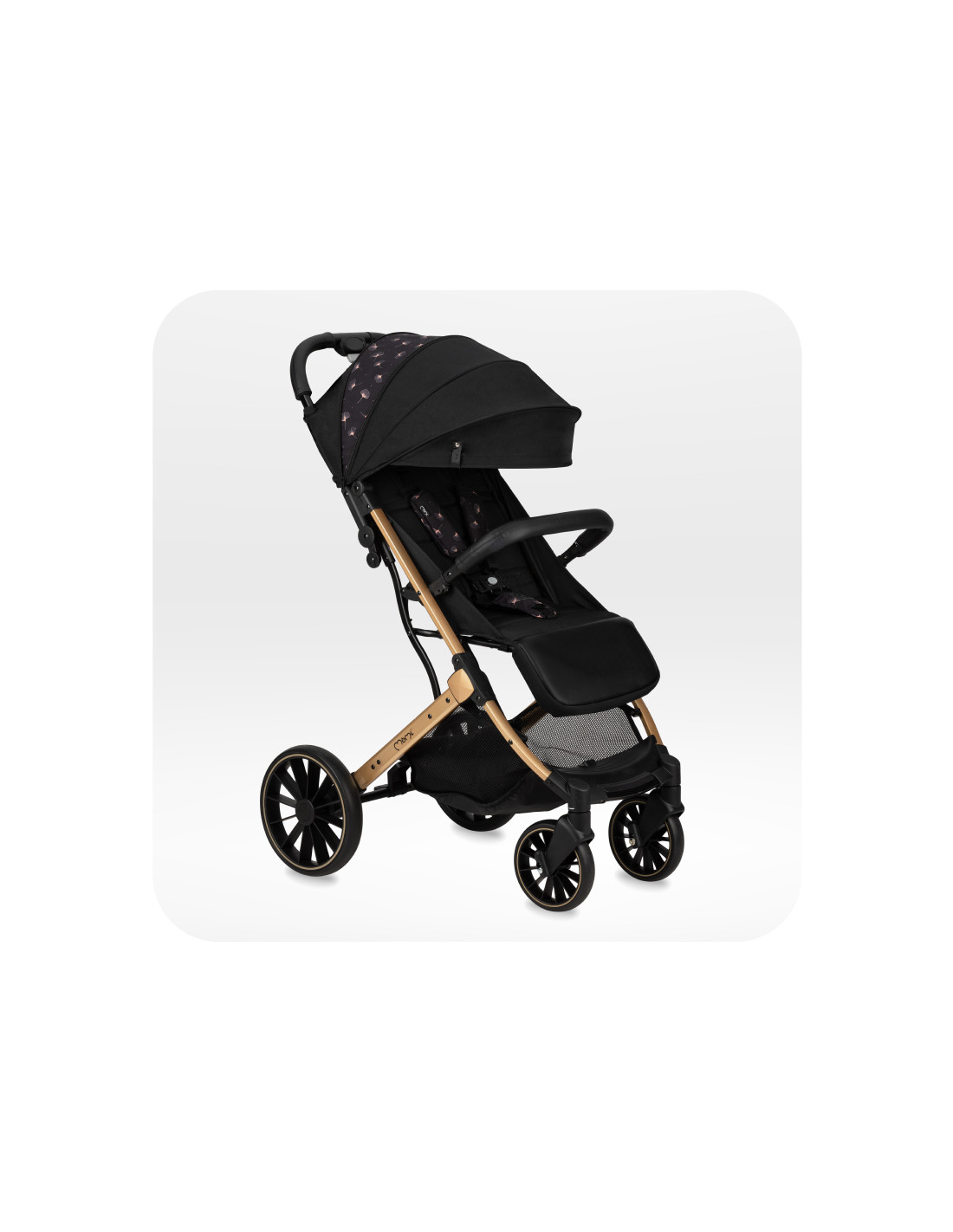 MoMi ESTELLE LIGHT PLUS Pram, Black