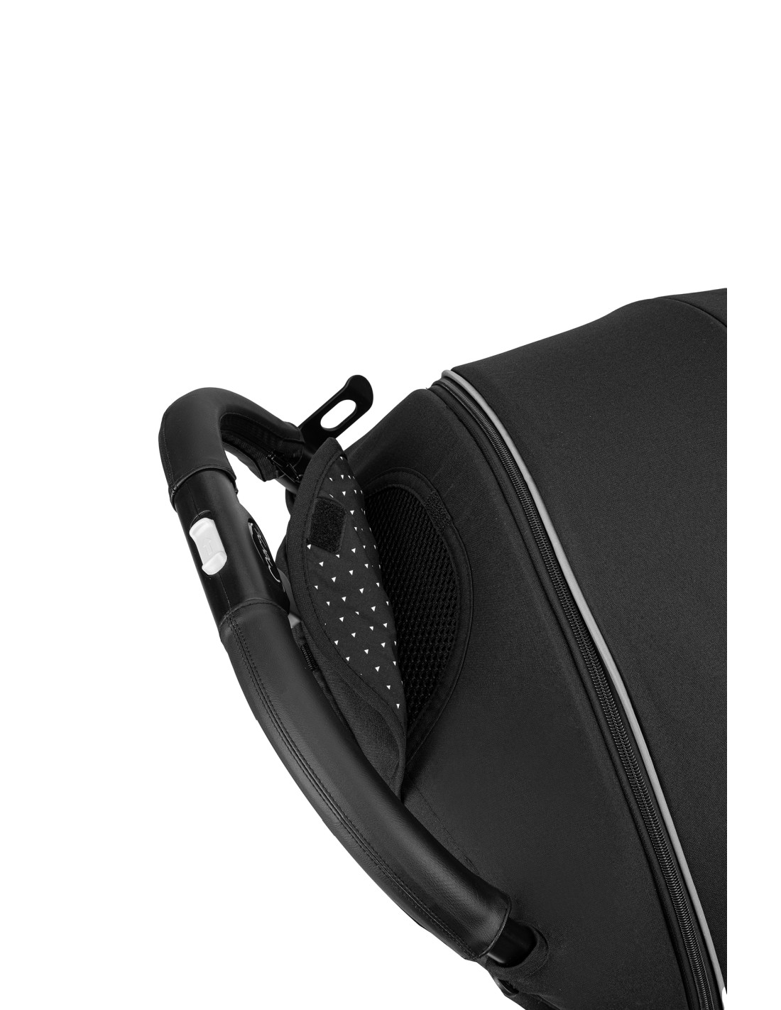 MoMi ESTELLE LIGHT Stroller, Black Silver