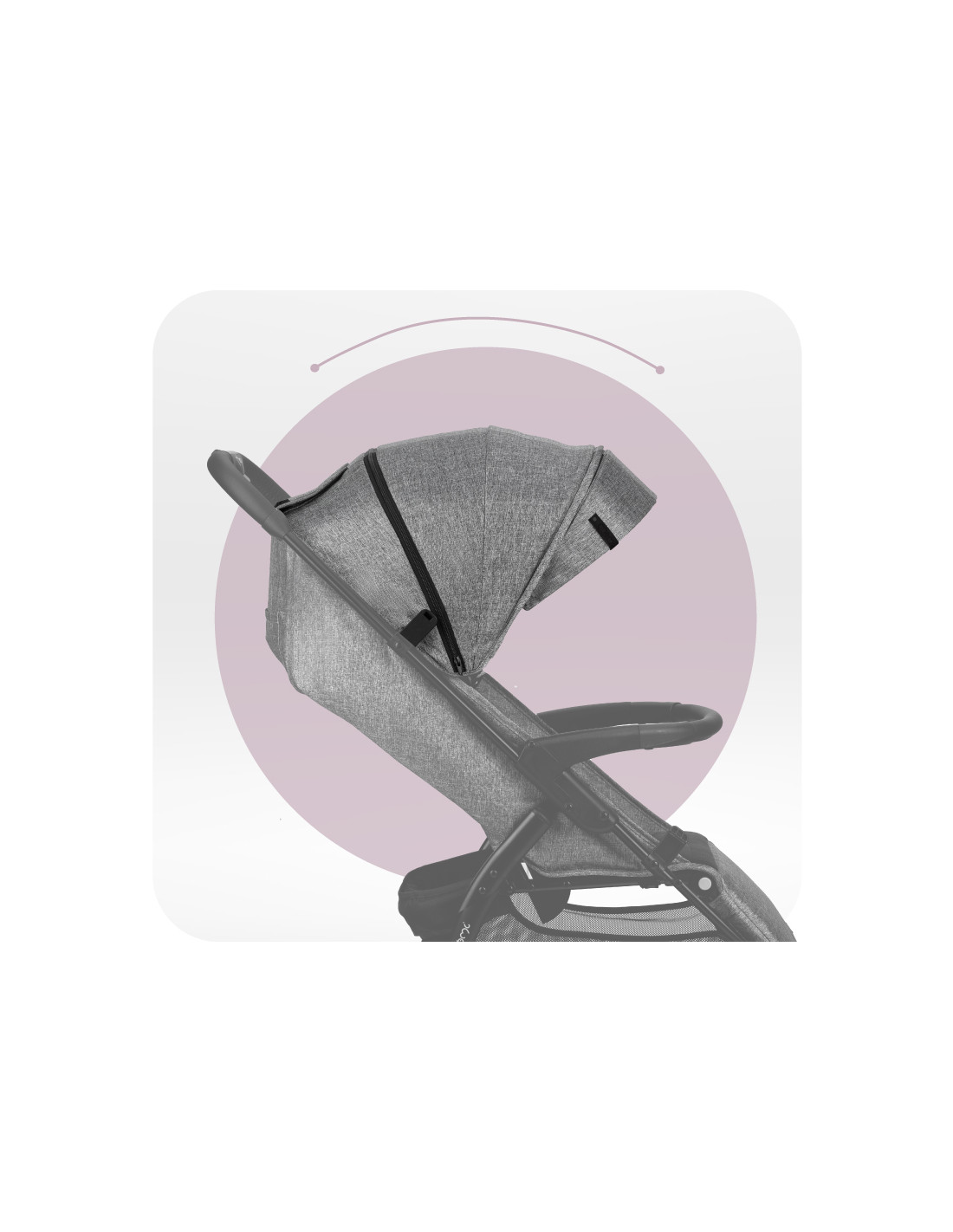 Momi MIYA EVA Pram, Grey