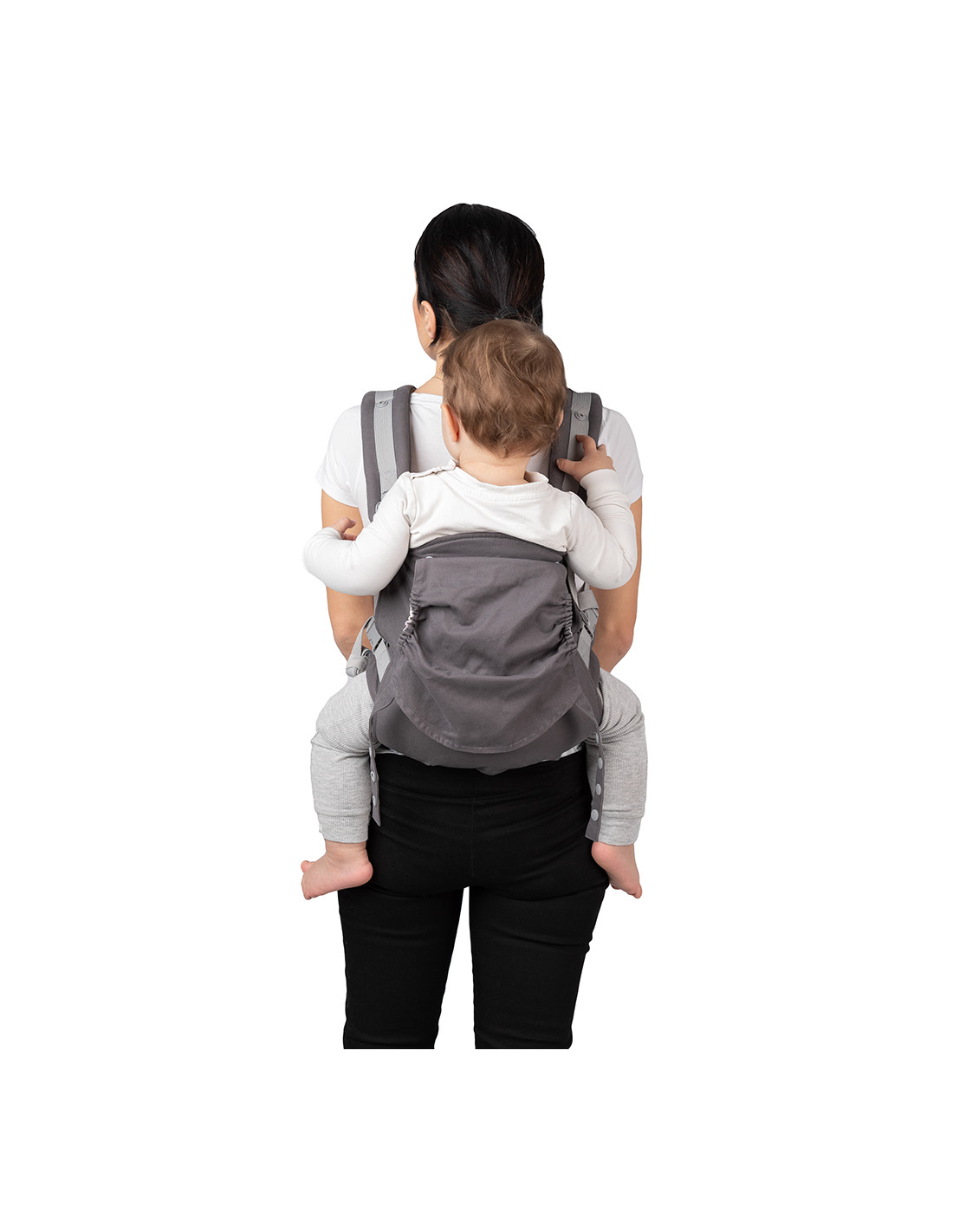 MoMi Collet Baby Carrier, Grey