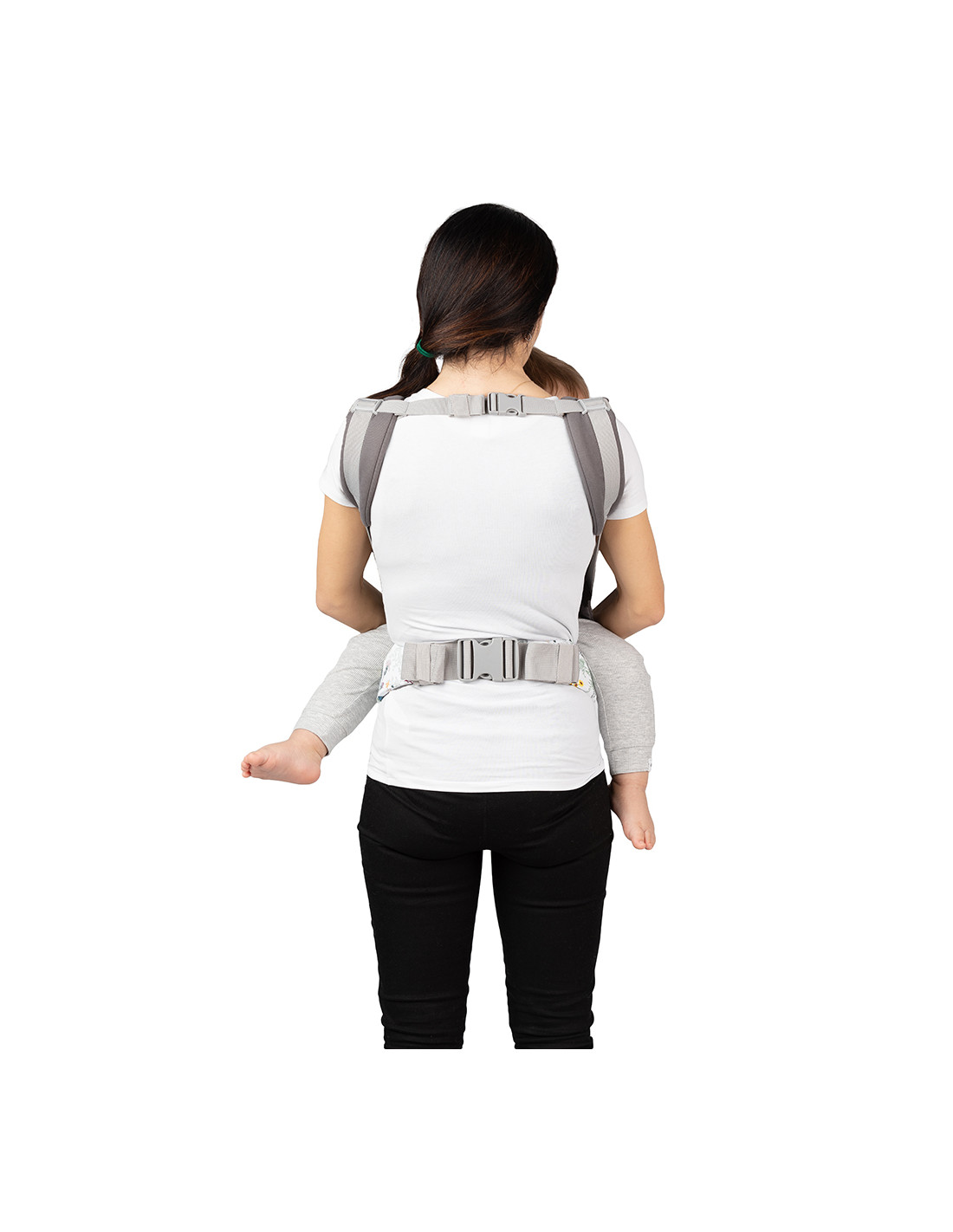 MoMi Collet Baby Carrier, Grey