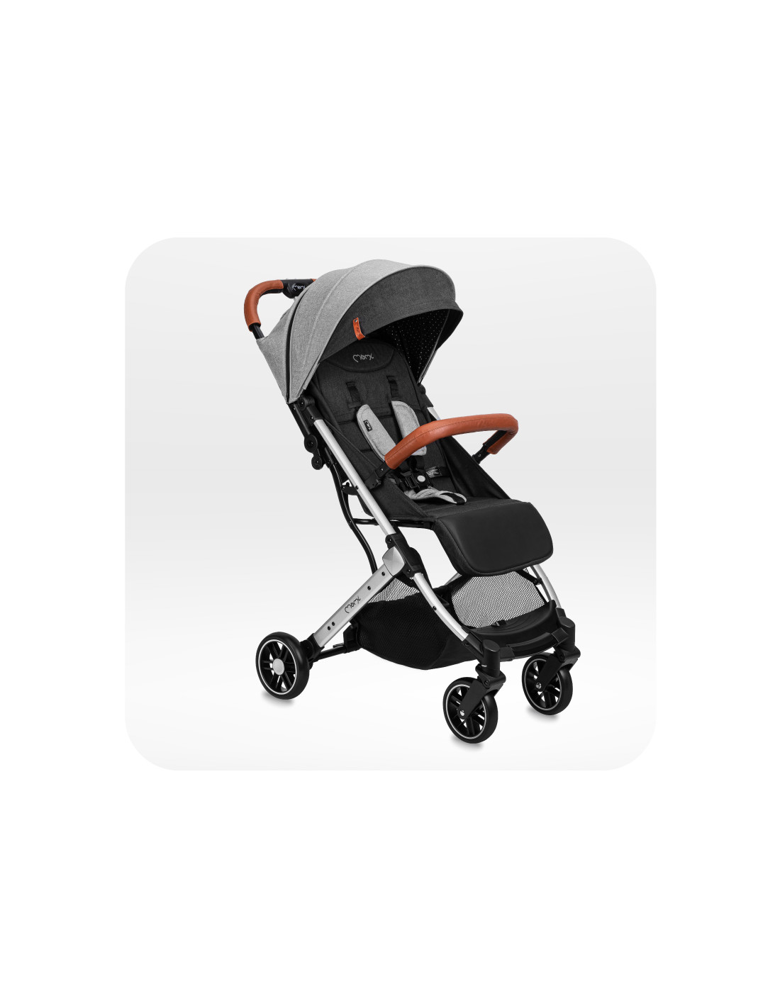 MoMi ESTELLE LIGHT Stroller, Grey