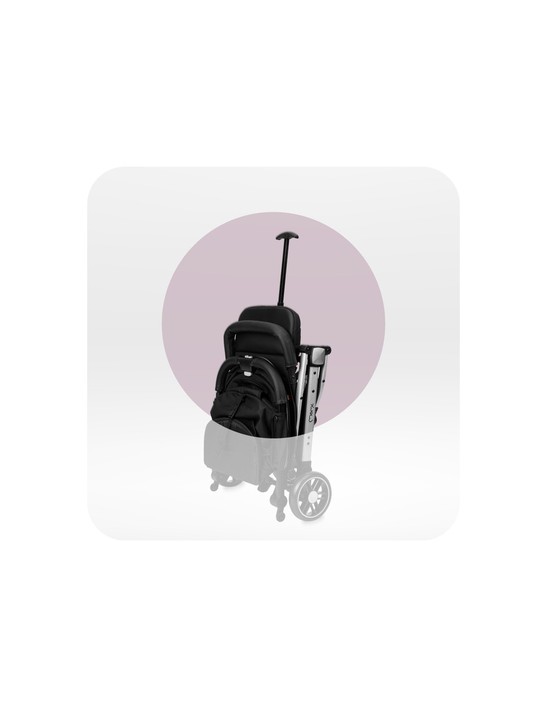 MoMi ESTELLE LIGHT Stroller, Grey