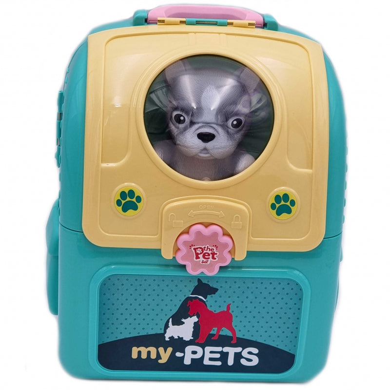 WOOPIE Portable Dog Beauty Salon 2-i-1 i en Transporter-ryggsäck
