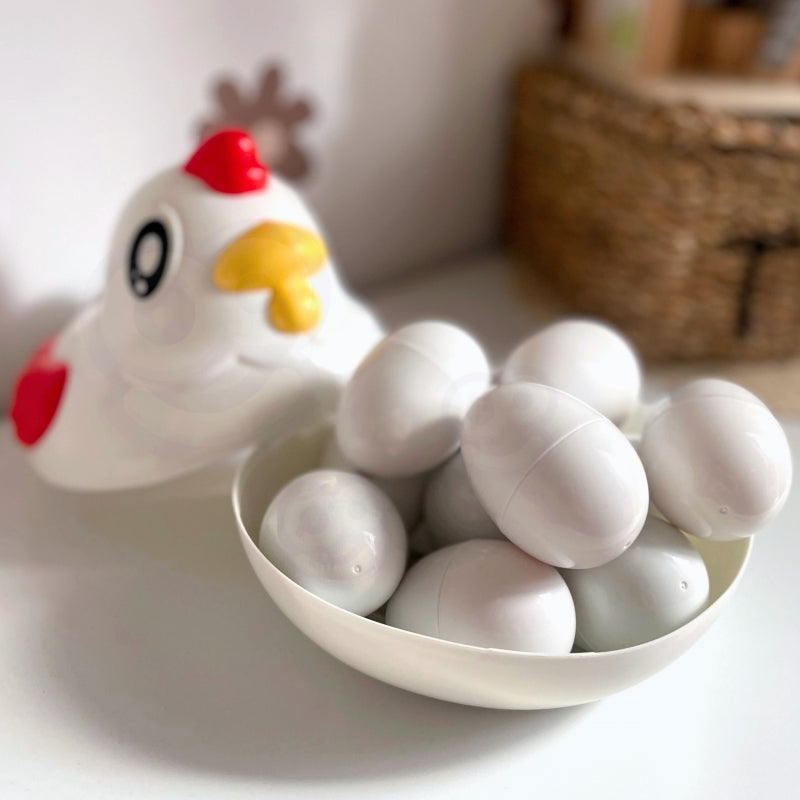 WOOPIE Pedagogisk Cock Montessori Sorterare Inlärningsformer