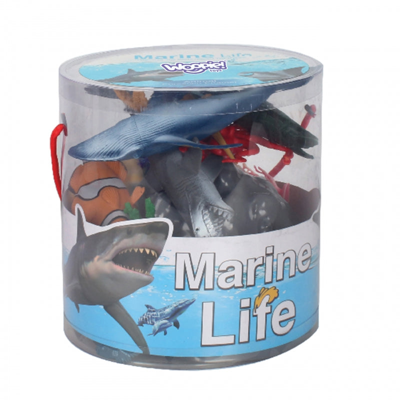 WOOPIE Sea Animals Figur Set 33 st.