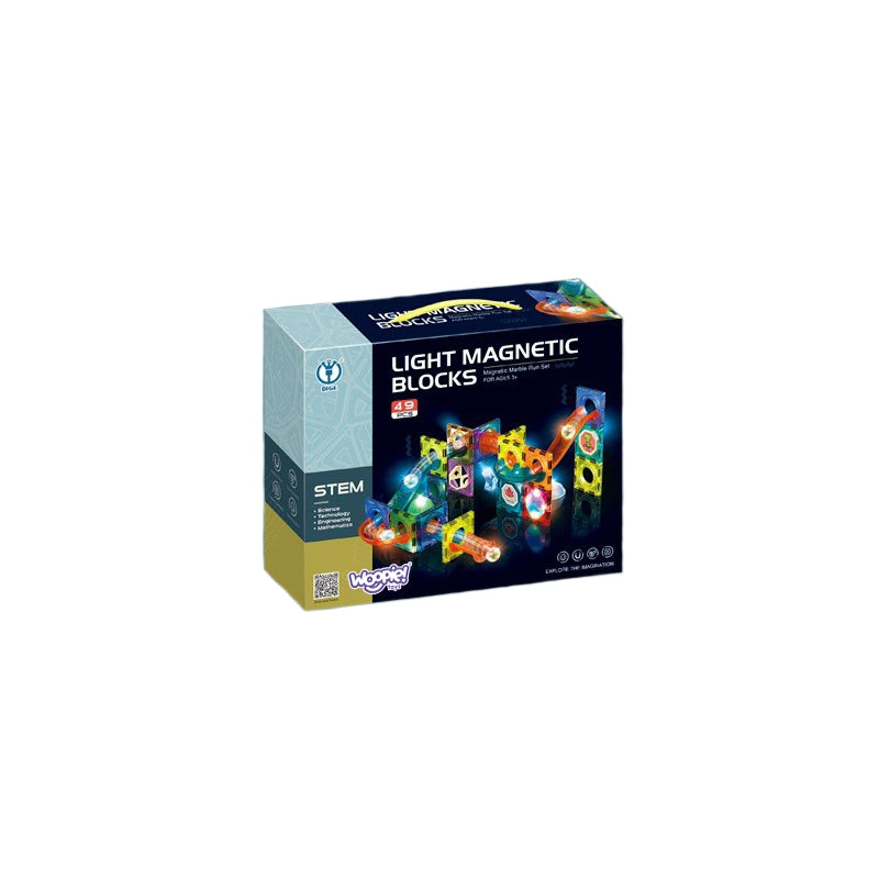 WOOPIE Magnetic Blocks Ball Track Light 49 st.