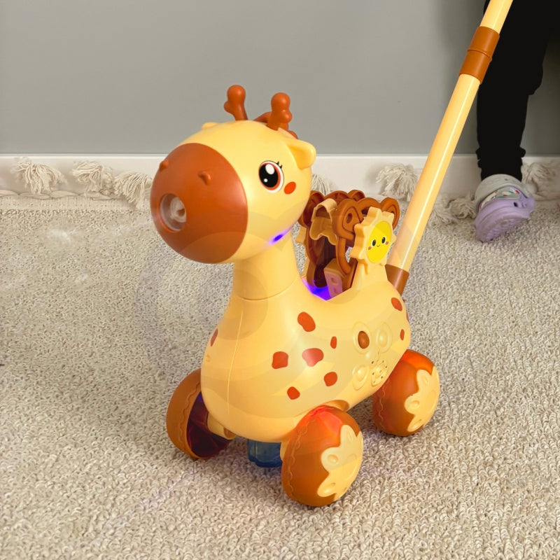 WOOPIE Pusher Giraffe 2in1 såpbubbelmaskin för barn