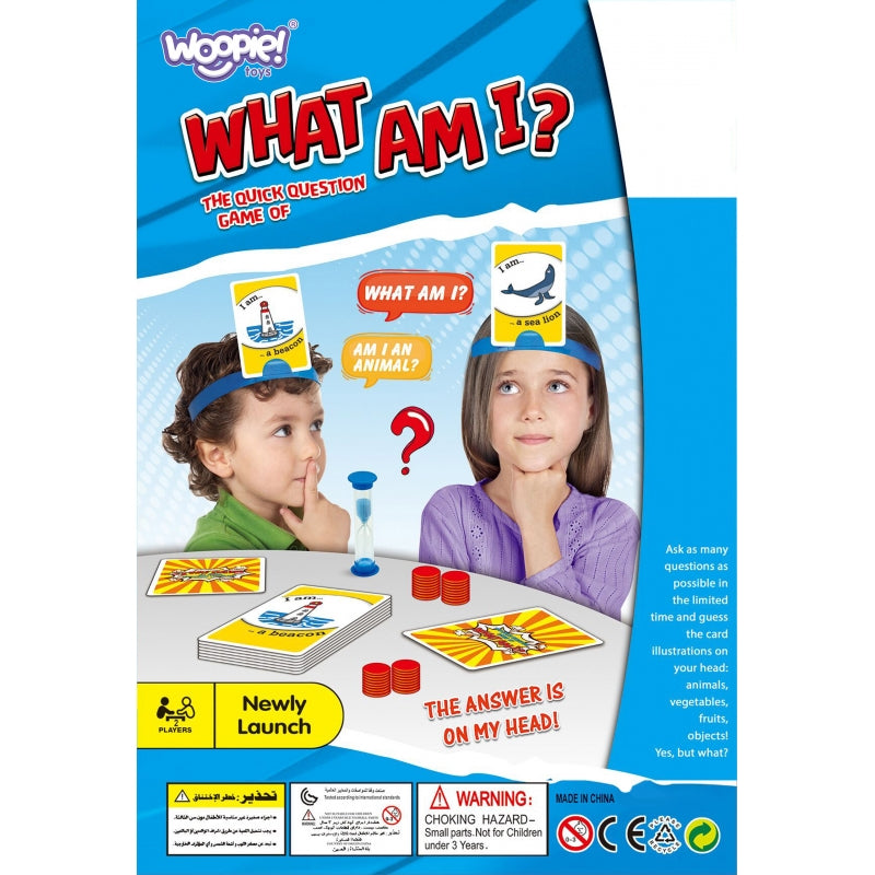 WOOPIE Ordspel Gissa vem jag är? För 2 spelare