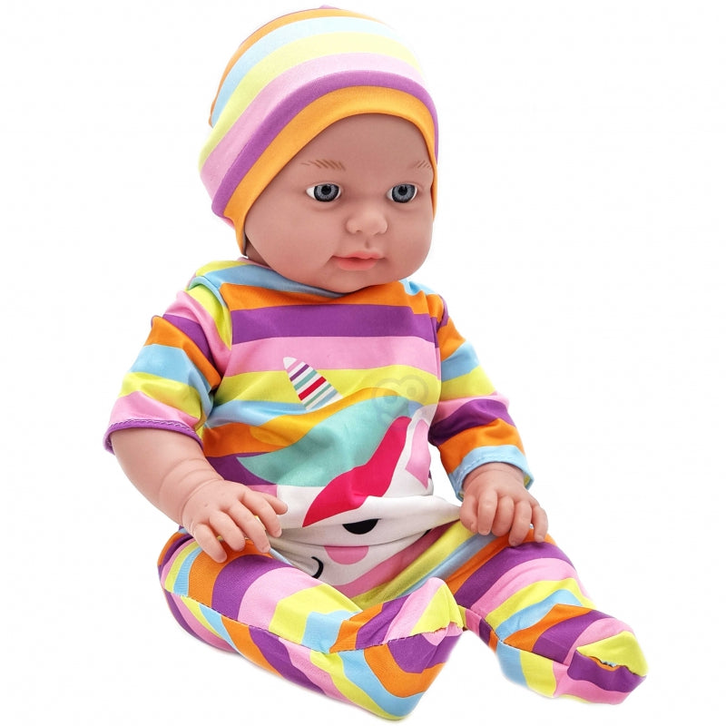 WOOPIE ROYAL Dockklädsset Romper Unicorn Bodysuit Hatt 43-46 cm