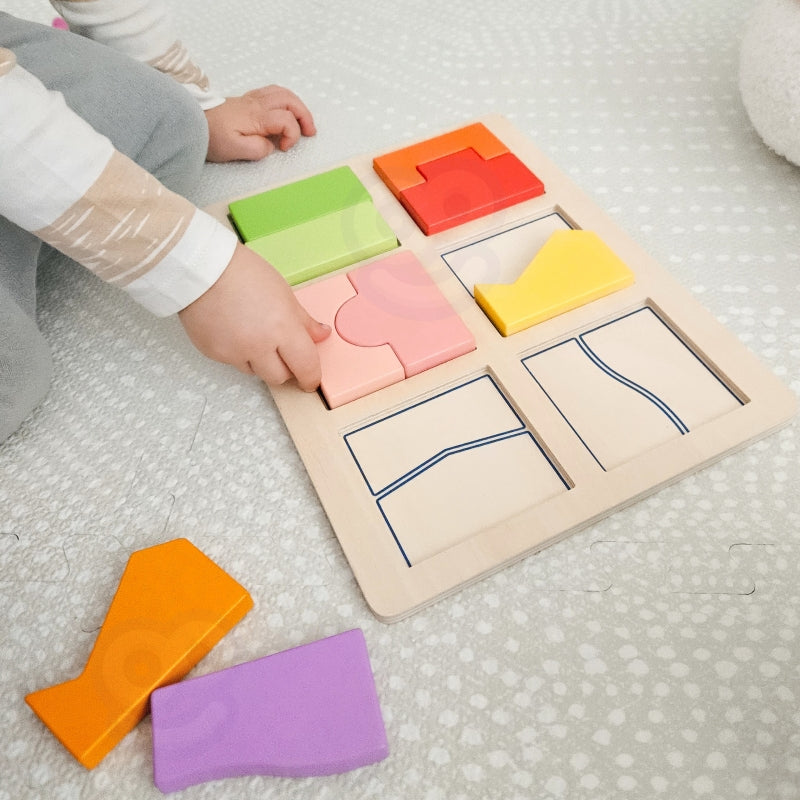 TOOKY TOY Box XXL Box Montessori Educational 7in1 Sensory 31-36 Months.