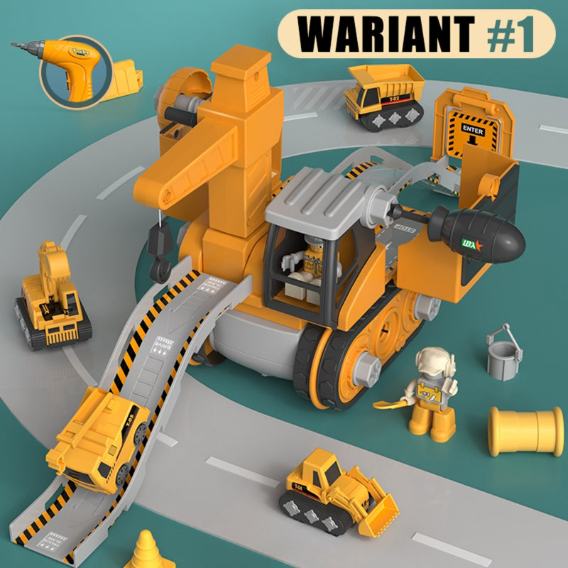 WOOPIE Mega Construction Site 5in1 XXL DIY Monteringssats
