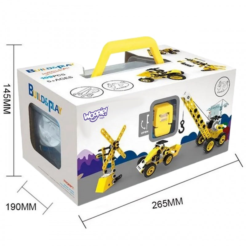 WOOPIE Vehicles Construction Set 8in1 STEAM Blocks