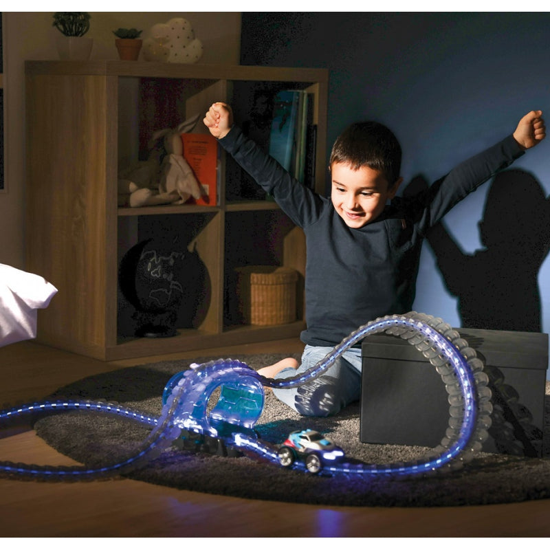 SMOBY Flextreme Neon bilbana med bilstartset