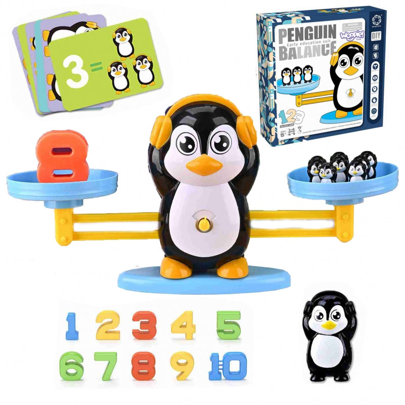 WOOPIE Vikt Balansräkning Lärande Räkna Penguin