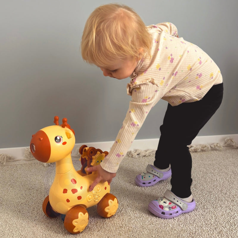 WOOPIE Pusher Giraffe 2in1 såpbubbelmaskin för barn