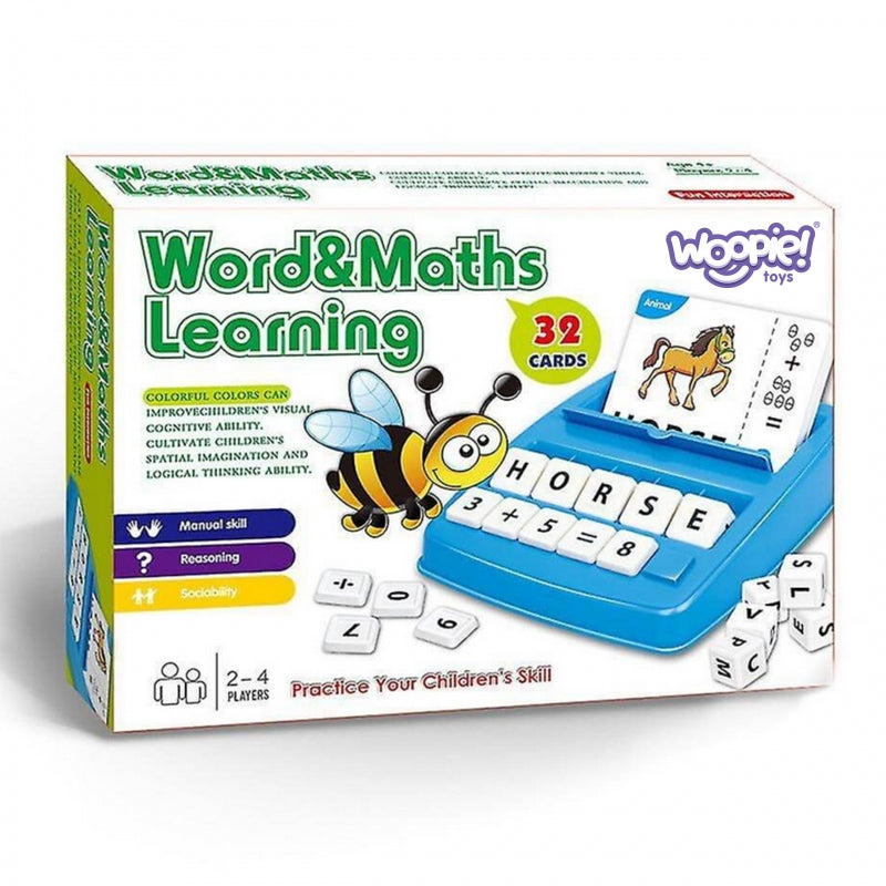 WOOPIE Pedagogiskt spel för att lära sig engelska och matematik