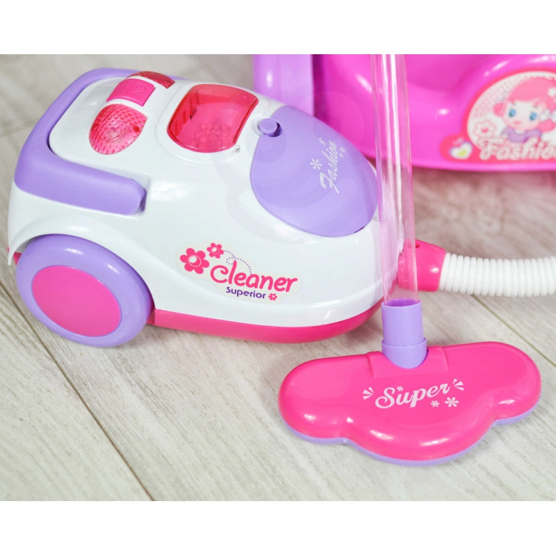 WOOPIE Rengöringsset Vagn Dammsugare Sugfunktion + 11 tillbehör