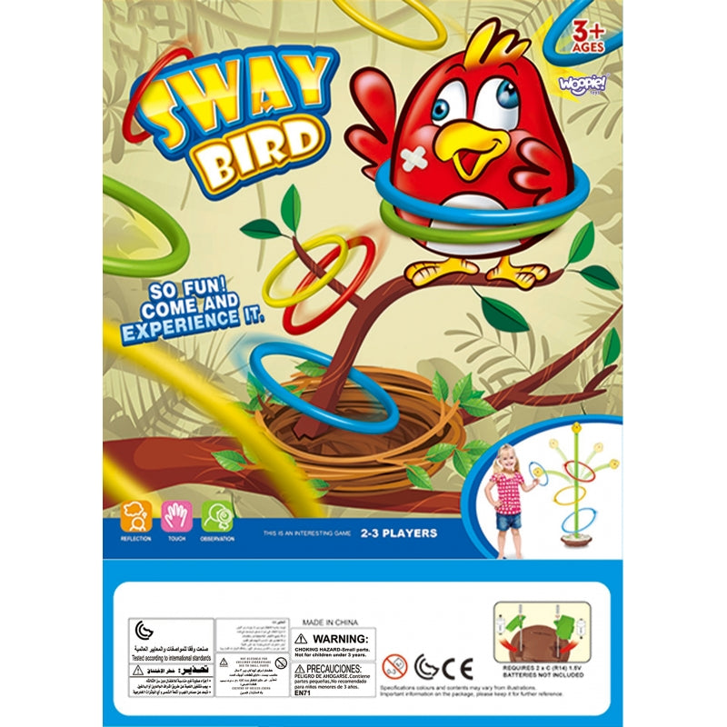 WOOPIE Serso Dancing Bird Arcade Game XXL upp till 90 cm