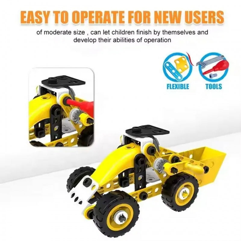 WOOPIE Vehicles Construction Set 8in1 STEAM Blocks