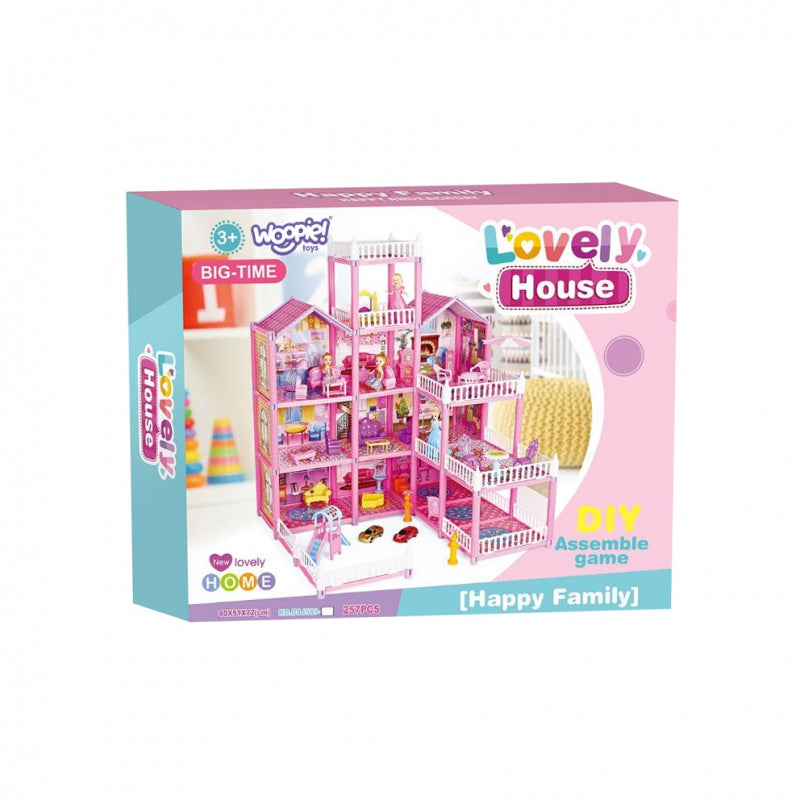 WOOPIE Mega Willa Dockhus LOVELY HUS 194 st.