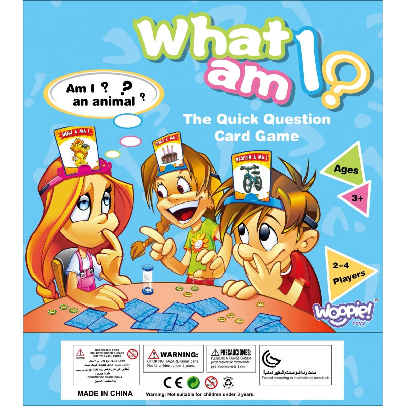 WOOPIE Vem är jag? Gissa spel Family Fun