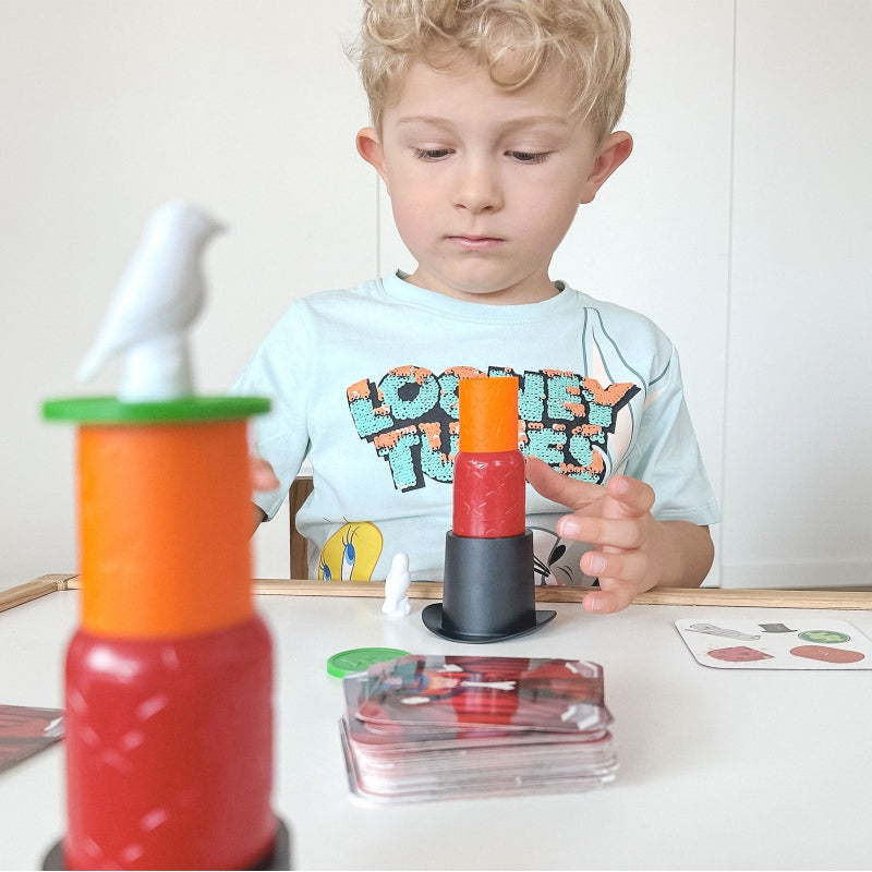 WOOPIE Magic Tricks-spel med hatt Little Magician 4+
