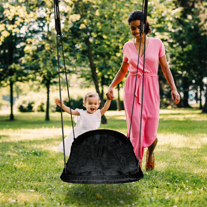 AXI Wooden Playground Grå och Vita Hus-rutschbana med gunga