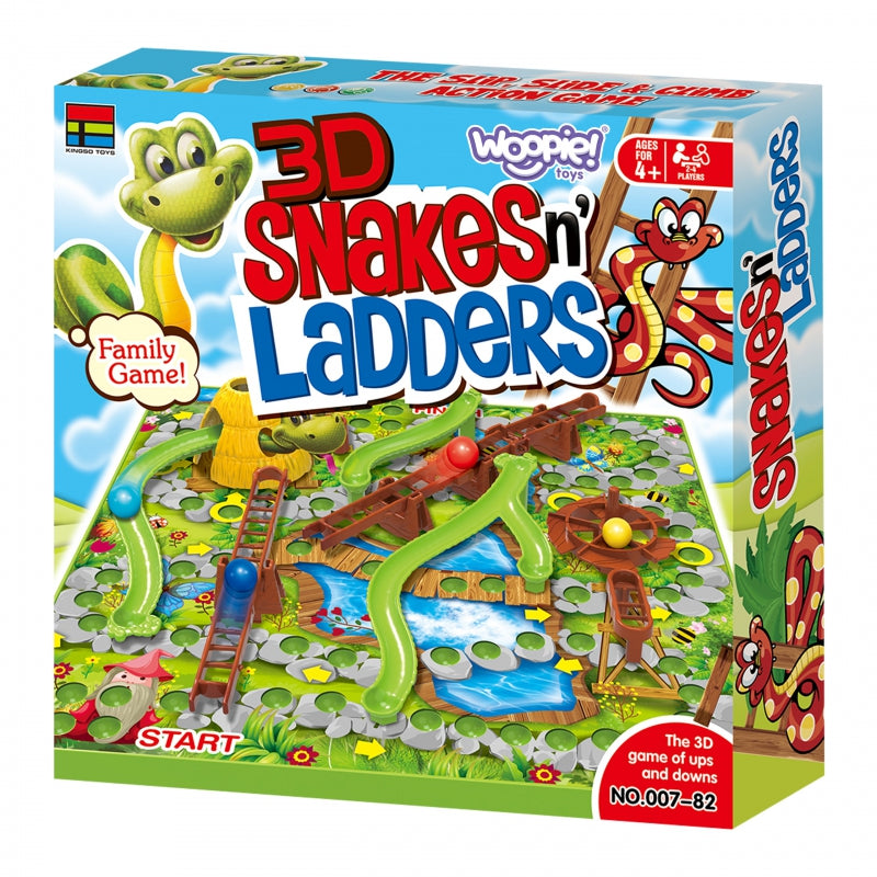WOOPIE Ladders and Snakes Brädspel 5+