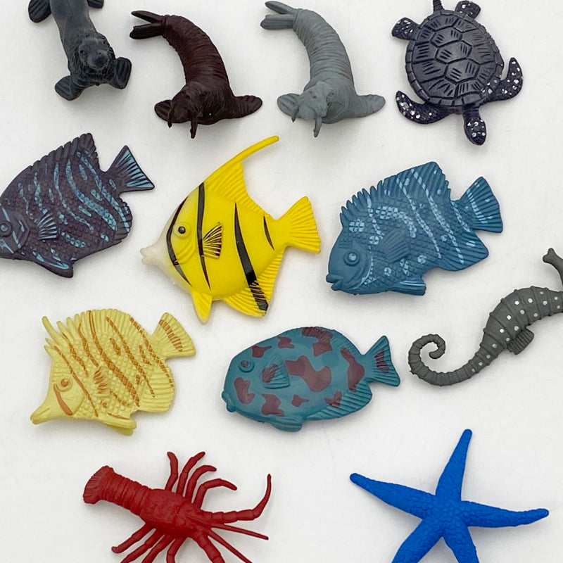 WOOPIE Sea Animals Figur Set 33 st.