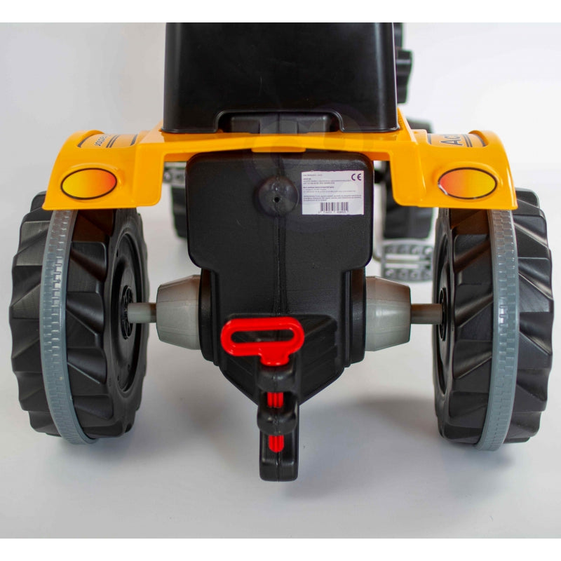 WOOPIE Pedal Tractor Farmer MaxTrac Classic Bucket Bulldozer