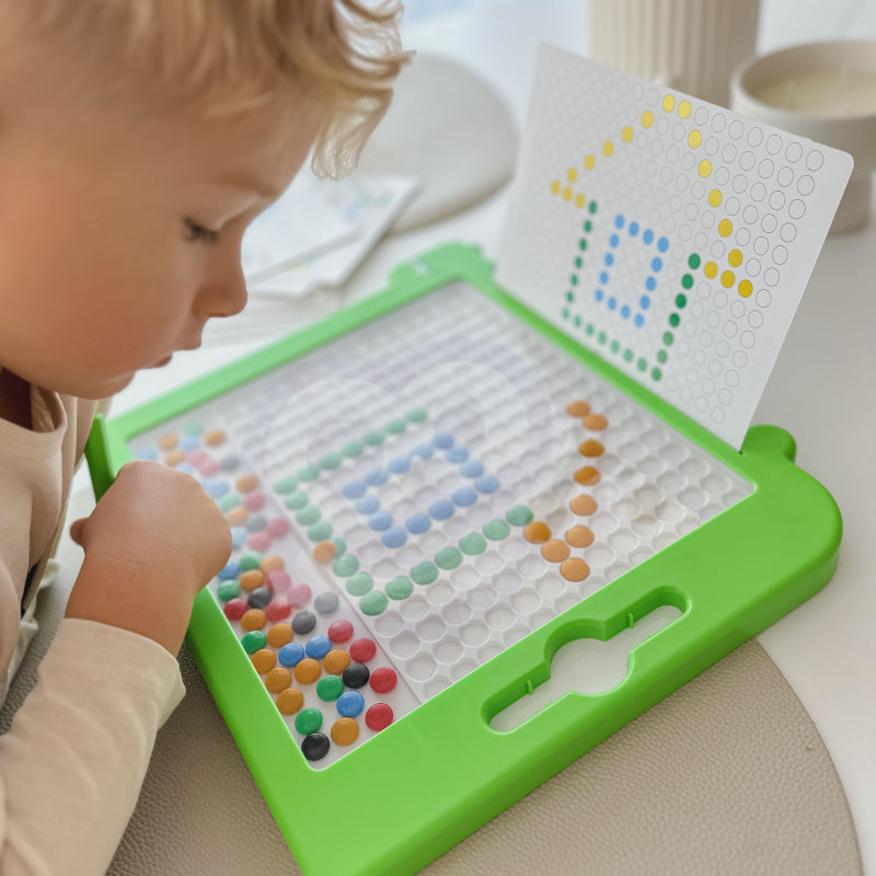 WOOPIE Magnetkort för barn Montessori MagPad Dinosaurie