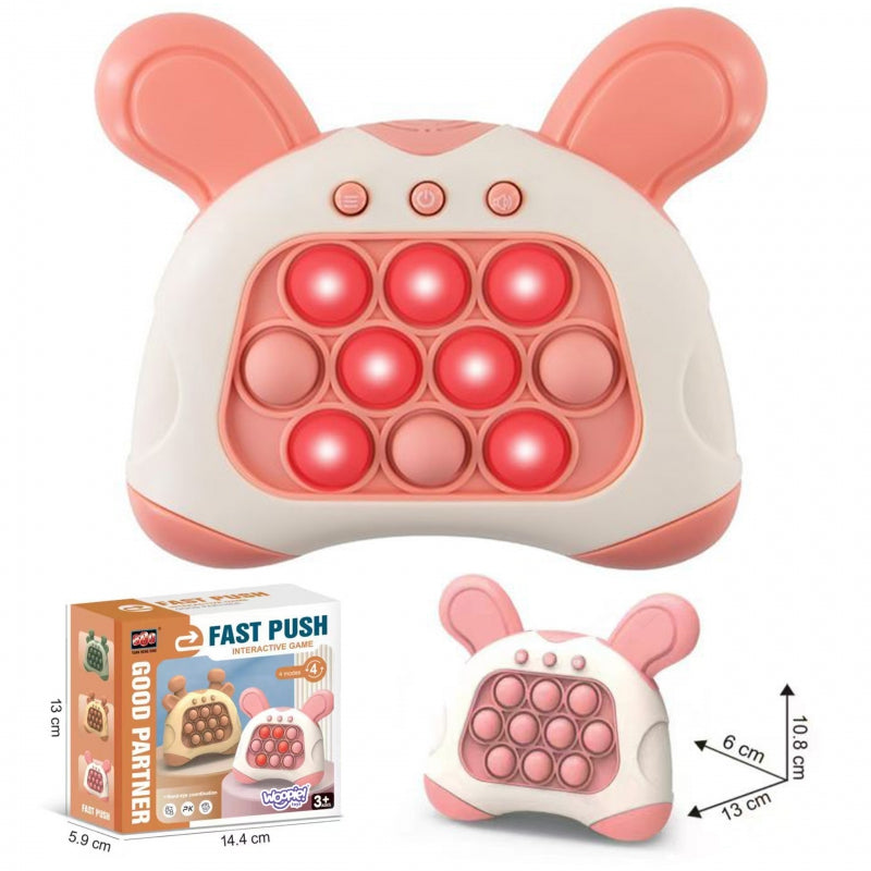 WOOPIE POP IT Elektriskt Anti-stress Arcade Bunny Ears Game